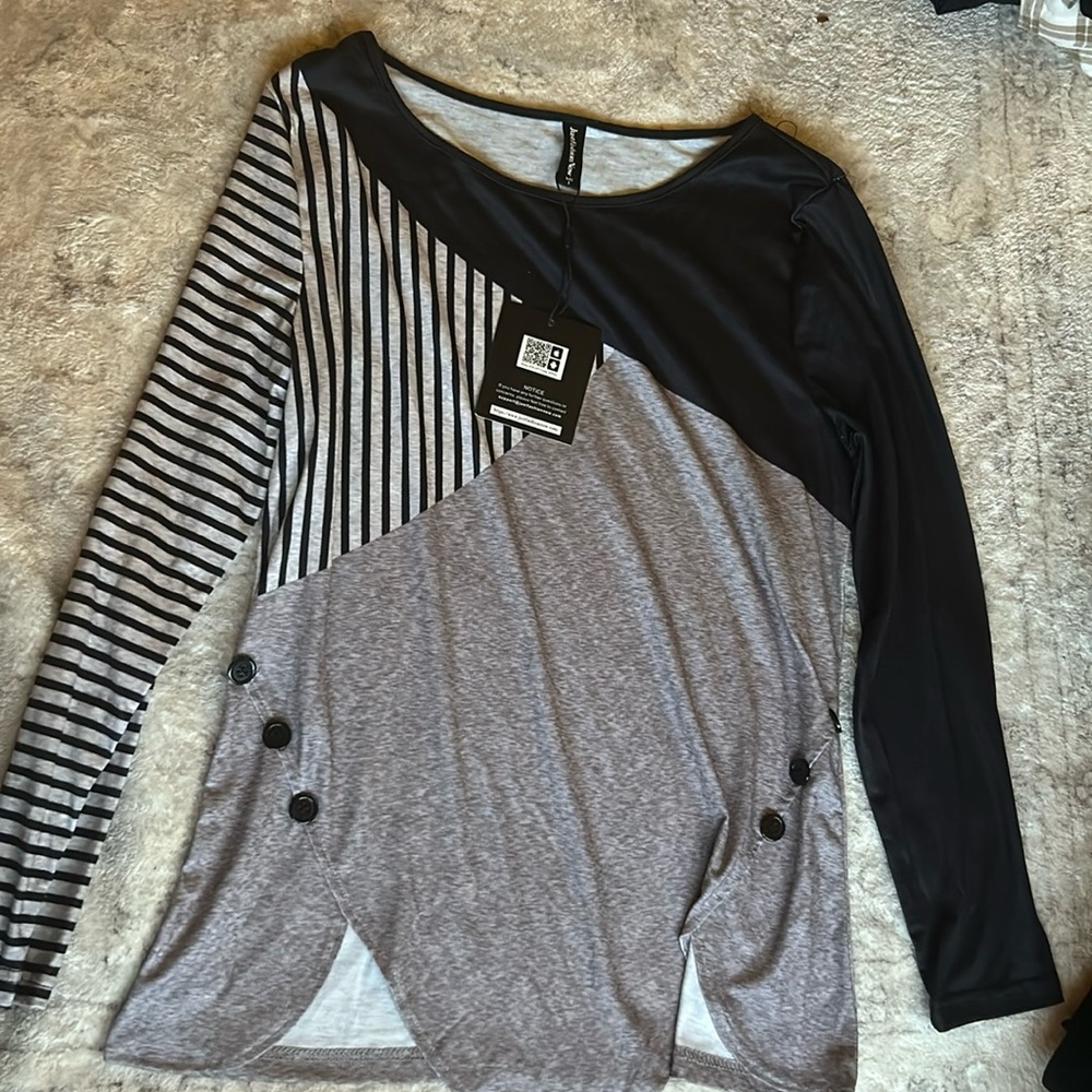 JustFashionNow, long sleeved, soft tee shirt.